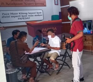 Dua Penyalahguna Narkotika Yang Masih Berstatus Pelajar Dilimpahkan Ke Kejari Sorong