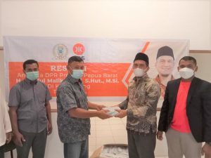 Reses, Syaiful Maliki Arief Beri Bantuan Pembangunan Sekretariat KKST