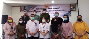 BPS Sorong Gelar Workshop Bersama Wartawan Sorong
