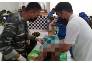 Lantamal XIV Sorong Gelar Khitaman Massal Gratis