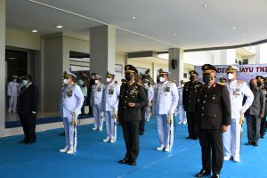 Upacara Peringatan HUT TNI Ke-76 Yang Dilaksanakan Secara Virtual Dipimpin Presiden Jokowi