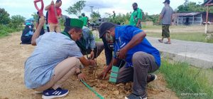 Aksi Penanaman 200 Bibit Pohon Dalam Rangka Peringatan Hari Sumpah Pemuda ke-93.