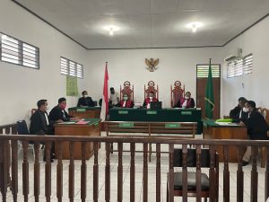Empat Terdakwa Dugaan Korupsi Pusling Tambrauw Jalani Sidang Dakwaan