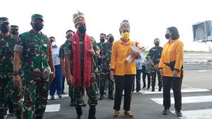 Dalam Kunjungan Kerjanya Panglima TNI Cek Kesiapan Personil