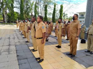 Wali Kota Sorong Pimpin Apel Perdana Tahun 2022