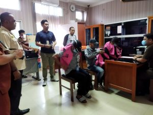 Kejari Sorong Tahan Empat Tersangka Dugaan Korupsi Penataan Taman Pelabuhan Waisai