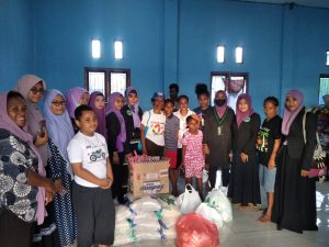 Majelis Daerah FORHATI Kota Sorong Bagi Sembako
