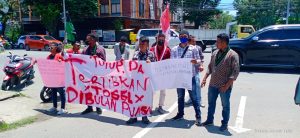 Koalisi HMI-GMNI Minta Polres Sorong Kota Berantas Judi Togel