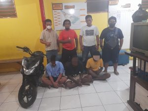 Polsek Sorong Barat Amankan Pelaku Tindak Kejahatan Kekerasan, Curanmor dan Penadah