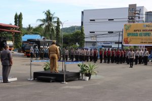 Wali Kota Sorong Pimpin Apel Pasukan Dalam Rangka Operasi Ketupat 2022