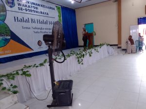Ratusan Warga Wakatobi Sorong Hadiri Halal Bi Halal