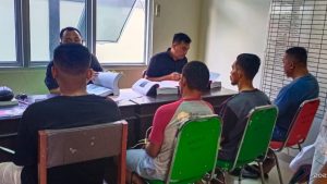Lagi,Empat Tersangka Pembakar THM Double O Diserahkan ke Kejari Sorong