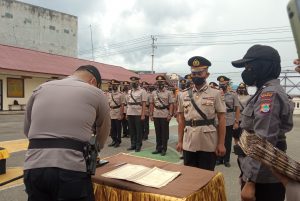 Kapolres Pimpin Pelantikan dan Pengukuhan Pejabat Tambrauw
