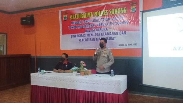 Polres Sorong Ajak Warga Jaga Keamanan