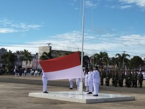 Upacara HUT RI ke-77 Dilaksanakan Di Alun-Alun Kabupaten Sorong