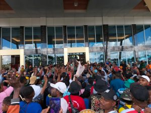 Kemeriahan Warnai Penyambutan Penjabat Bupati Sorong