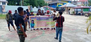 Mahasiswa Prodem Untuk Rakyat Papua Demo Minta Melkias Ky Dihadirkan Dipersidangan