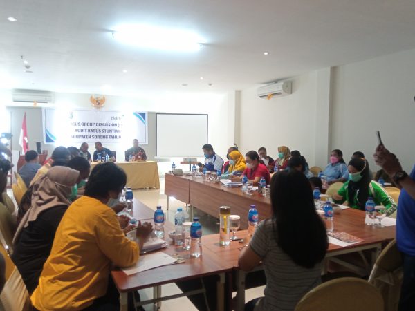 Angka Kasus Stunting di Kabupaten Sorong Tahun 2021 Tercatat 24,41 Persen