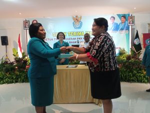 Anace Moso Jabat Ketua Tim Penggerak PKK Kabupaten Sorong