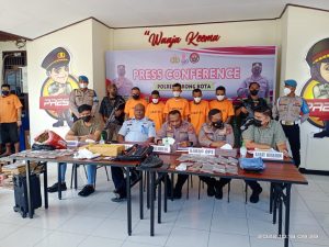 Untuk Memenuhi Kebutuhan Ekonomi Lima Residivis Nekat Mencuri Belasan Motor