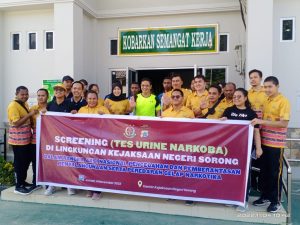 52 Pegawai Yang Mengikuti Tes Urin Dinyatakan Negatif