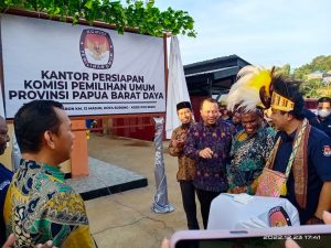 Laksanakan Tahapan Pemilu 2024, Tiga Komisioner KPU PB Diperbantukan di Kantor Persiapan KPU Papua Barat Daya