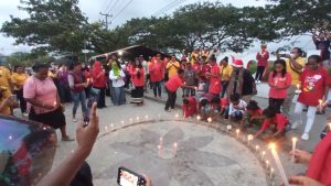 Kantor PPPA dan Organisasi Perempuan Gelar Aksi 1.000 Lilin