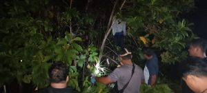Seorang Pria Ditemukan Meninggal Posisi Tergantung Dipohon
