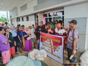 Ratusan Pedagang Pasar Modern Rufei Papua Barat Daya Dapat Bantuan Sembako
