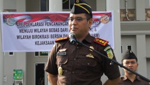Pencanangan Zona Integritas Menuju WBK dan WBBM Dilingkungan Kejari Sorong