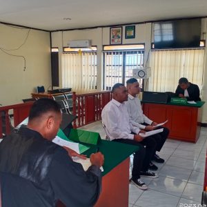 Dua Terdakwa Kasus Ganja Jalani Sidang Dakwaan di PN Sorong