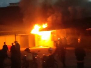 Ruang Unit Intelkam Makodim 1802 Sorong Terbakar