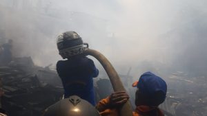 Belum Diketahui Secara Pasti Penyebab Kebakaran yang Menimpa 4 Rumah Warga