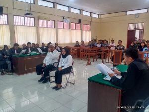 Pengadilan Negeri Sorong Gelar Sidang Pembunuhan Anggota Brimob Fernando Siahaan
