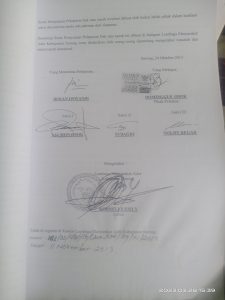 Orang Pertamalah Yang Berhak Atas Pelepasan Tanah