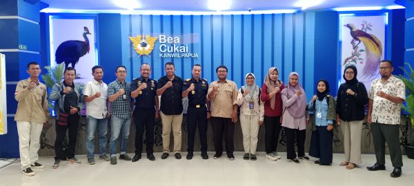 Bea Cukai Gandeng Wartawan Sorong Tingkatkan Perekonomian Papua