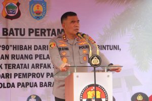 Kapolda Papua Barat Sampaikan Terima Kasih Perayaan Paskah Berjalan Aman dan Damai