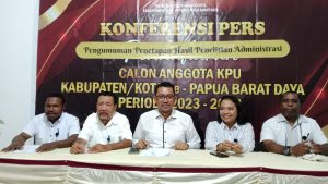 274 Calon Anggota KPU Kabupaten dan Kota se Papua Barat Daya Lolos Verifikasi Administrasi