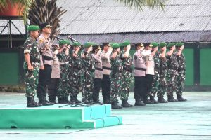 Wujudkan Sinergitas TNI-Polri Apel Gabungan Guna Menjaga Kedaulatan NKRI