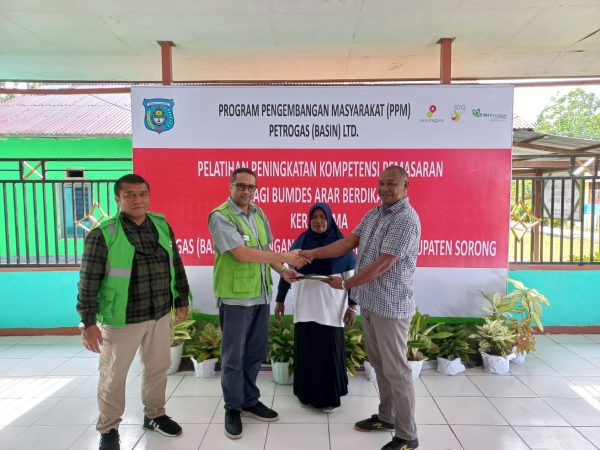 SKK Migas-Petrogas (Basin) Ltd Resmikan Rumah Produksi