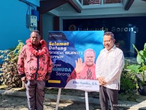 Orang Papua Harus Bisa, Itu Kata Bupati Asmat Ketika Berkunjung ke Kampus Unimuda Sorong