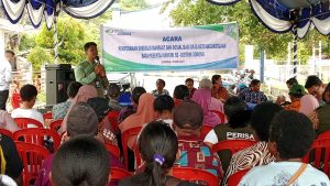 BPJamsostek Sosialisasikan JKK bagi Pengelola Parkiran Ramayana Mall Sorong