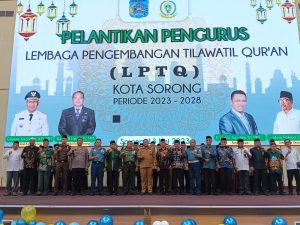 Penjabat Wali Kota Lantik Pengurus LPTQ Kota Sorong