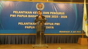 Bustam Kembali Nahkodai PWI Papua Barat
