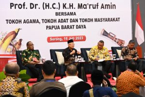 Wapres Berpesan Jaga Keutuhan Masyarakat Papua
