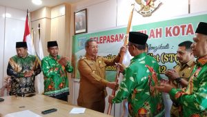 Penjabat Wali Kota Sorong Lepas Kafilah Kota Sorong ke Ajang STQH Tingkat Provinsi