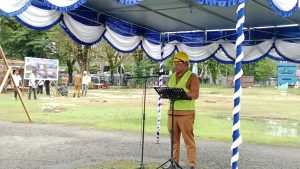 Pembangunan Pagar Kantor Wali Kota Sorong Senilai 8 Miliar