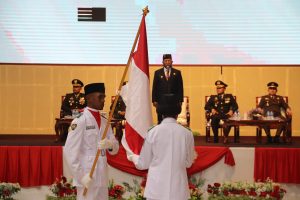 Wali Kota Sorong Kukuhkan Paskibraka Tahun 2023
