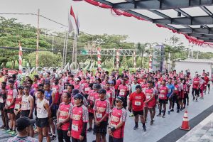 ASTON Sorong Sukses Gelar Olahraga Lari 7,8 Km