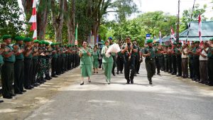 Pangdam XVIII/Kasuari Melakukan Kunjungan Kerja Perdana ke Korem 181/PVT